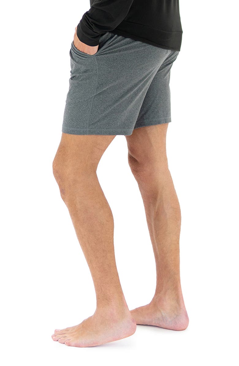 WARRIORS AND SCHOLARS Everyday Lounge Shorts, Alternate, color, Light Grey