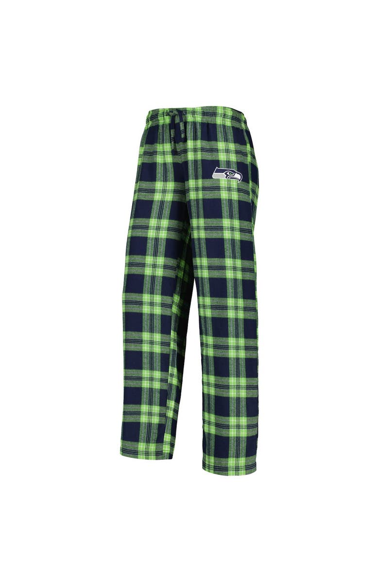 CONCEPTS SPORT Women's Concepts Sport College Navy/Neon Green Seattle Seahawks Badge T-Shirt & Pants Sleep Set, Alternate, color, 