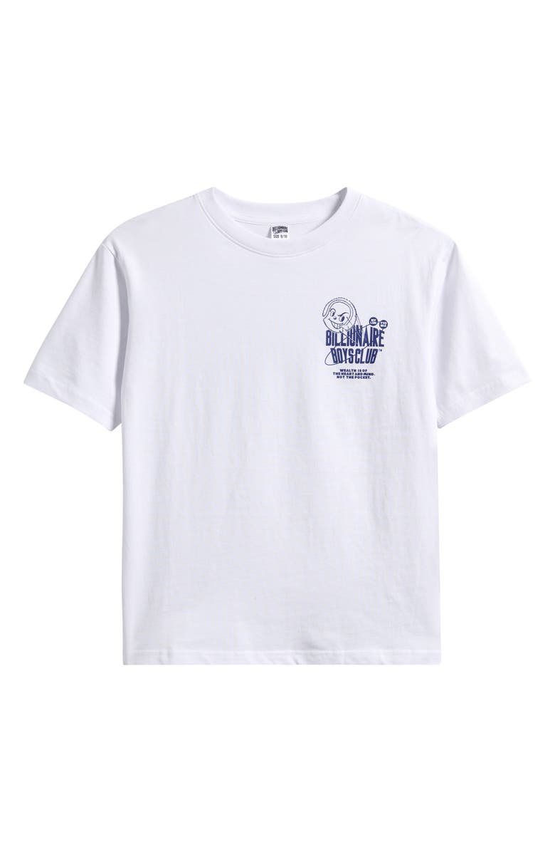 Billionaire Boys Club Kids' Victory Cotton Graphic T-Shirt, Main, color, White
