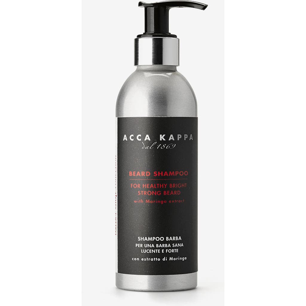 Acca Kappa Barber Shop Collection Beard Shampoo In White