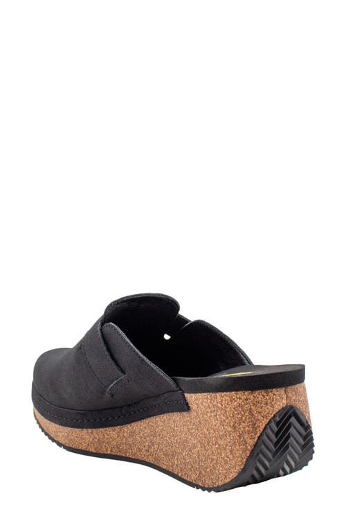 Volatile Thayer Platform Wedge Clog In Black