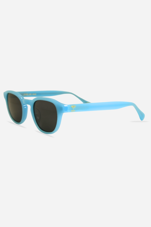 Indy Daytona Round Polarized Sunglasses In Blue