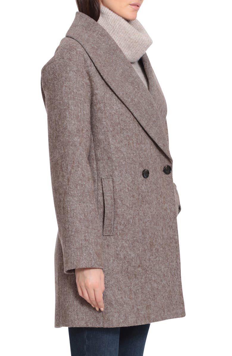 Avec Les Filles Shawl Collar Coat, Alternate, color,