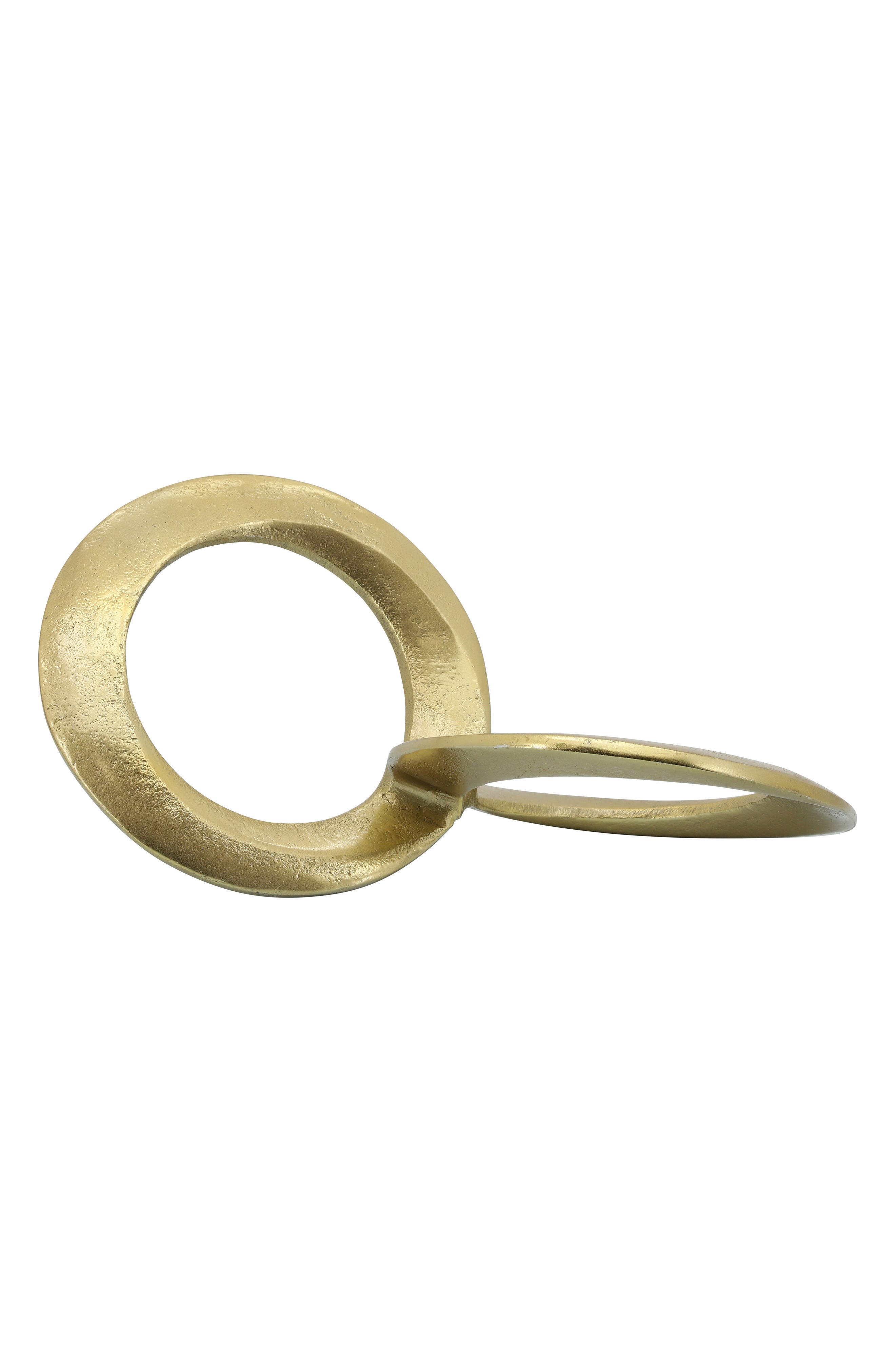 SAGEBROOK HOME Circle Link Sculpture | Nordstromrack