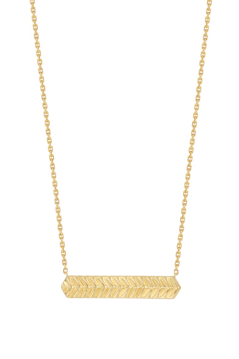 14K Gold Pendant Necklace (Nordstrom Exclusive), Main, color, 14K YELLOW GOLD