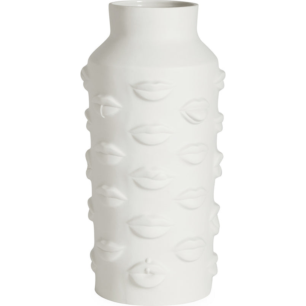 Jonathan Adler Giant Gala Table Vase In White