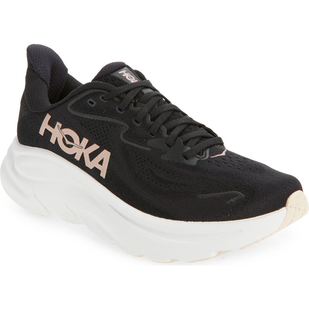 Hoka One One Rincon 4 1155130-bblc Sneaker Mens Black Lace Up Road Running Shoes