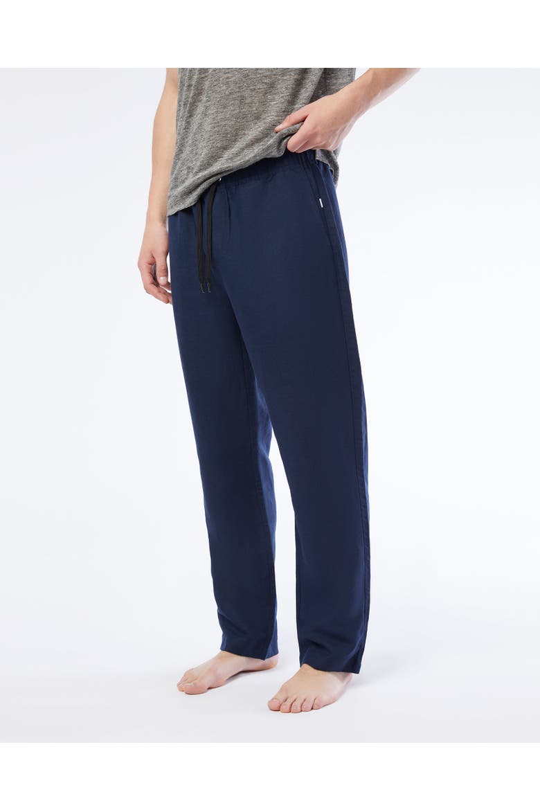 Air Linen Pull-on Pant, Main, color, DEEP NAVY
