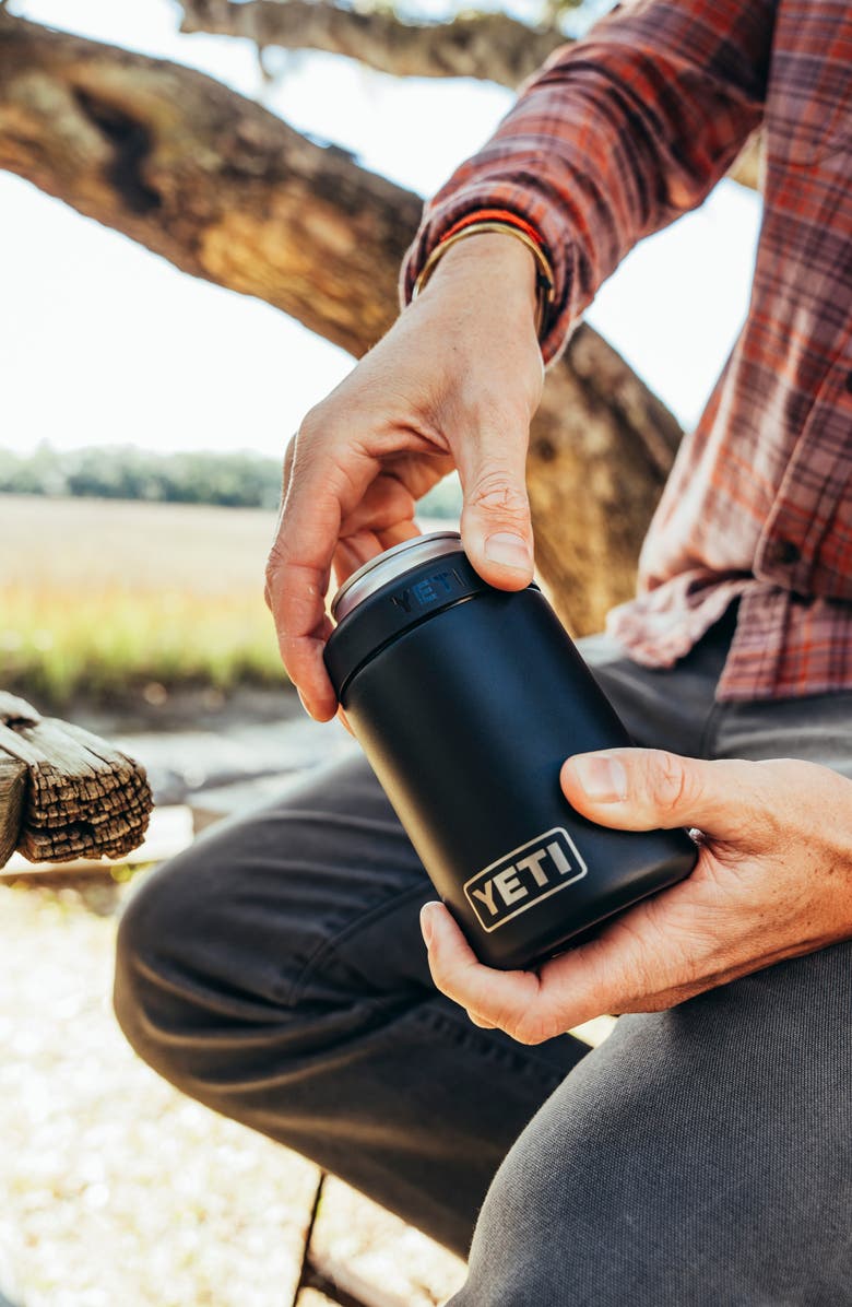 YETI Rambler Colster 2.0 12-Ounce Can Cooler, Alternate, color, Black