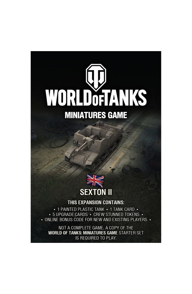 Gale Force Nine World Of Tanks Sexton Ii Wave 8 Assault Gun Expansion, Miniatures Game, Alternate, color, Multicolored