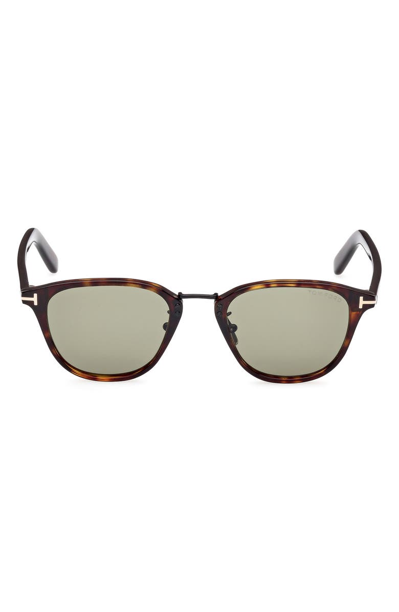 TOM FORD 50mm Square Sunglasses, Main, color,