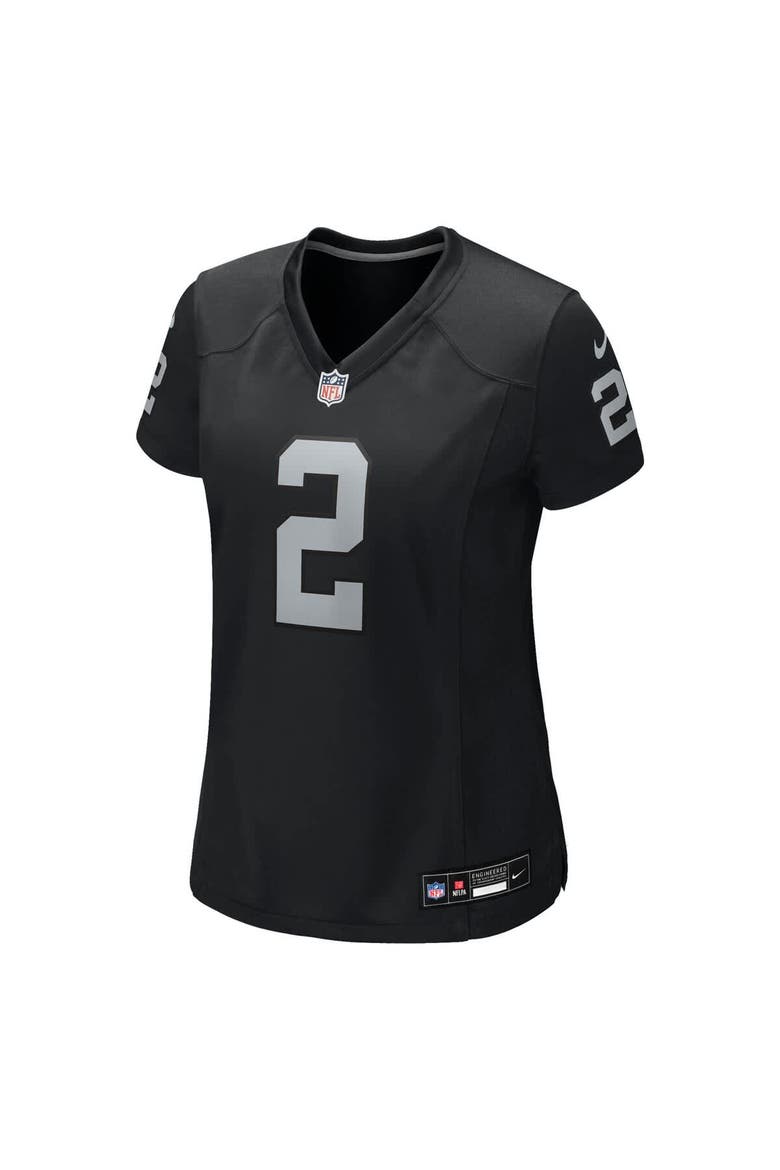 Women's Nike Ashton Jeanty Black Las Vegas Raiders 2025 NFL Draft First Round Pick  Team Game Jersey, Alternate, color, Black
