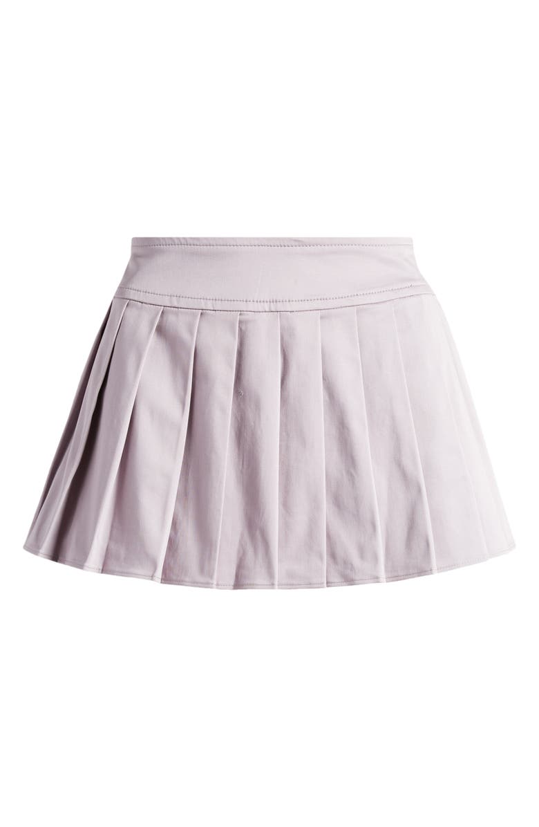 Mistress Rocks Pleated Twill Skirt, Alternate, color, 