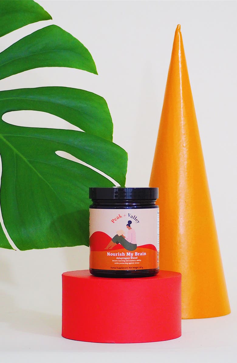 Peak and Valley Nourish My Brain<sup>®</sup> Adaptogen Blend Herbal Supplement, Alternate, color,