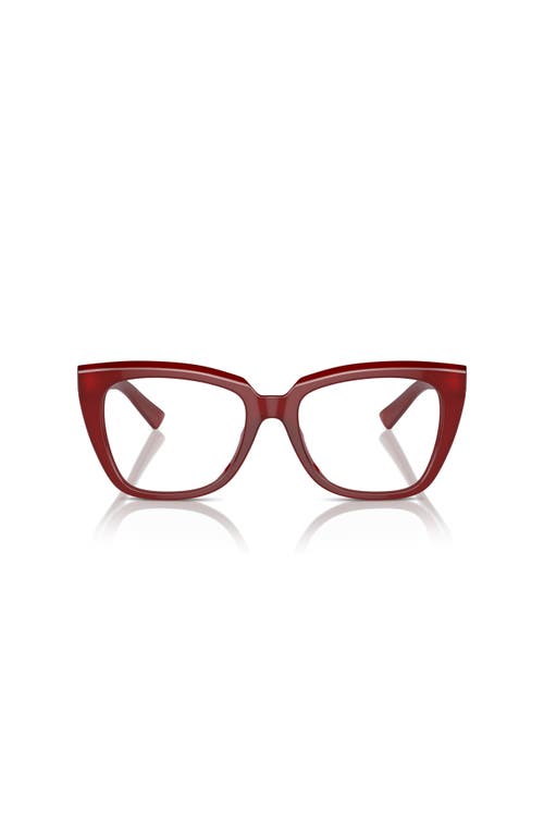 Ferrari 54mm Square Optical Glasses In Brown