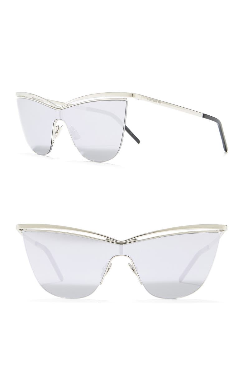 Saint Laurent 00mm Cat Eye Sunglasses, Main, color,