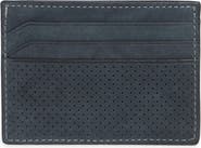 Johnston & Murphy Oil Tanned Leather Weekend Card Case