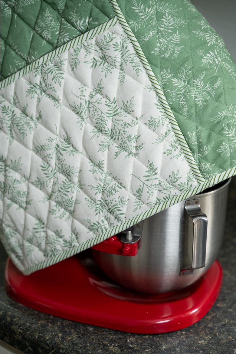 Fern Stand Mixer Cozy, Alternate, color, Green