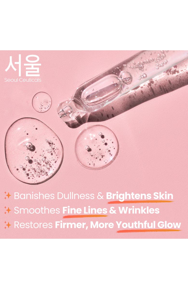 Seoul Ceuticals Korean Skincare Ultra Snail Serum, Alternate, color, Clear