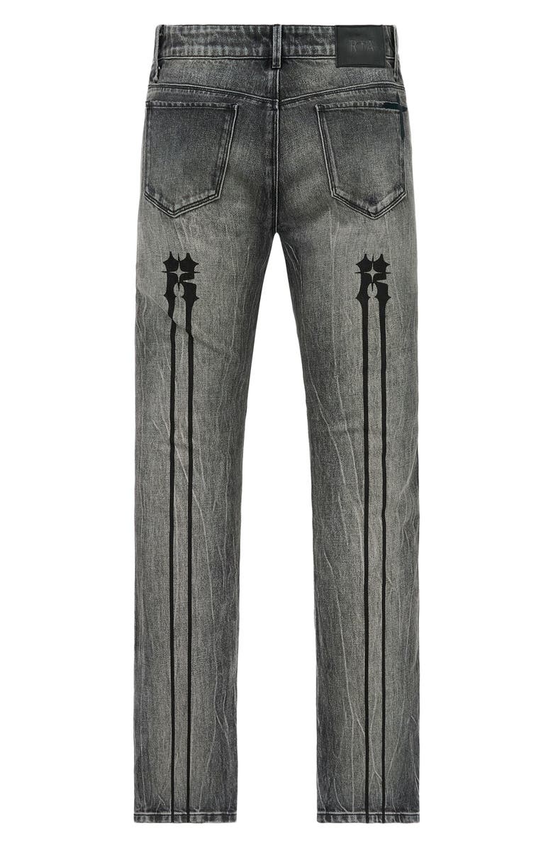 RtA Bryant Ripped Skinny Jeans, Alternate, color,