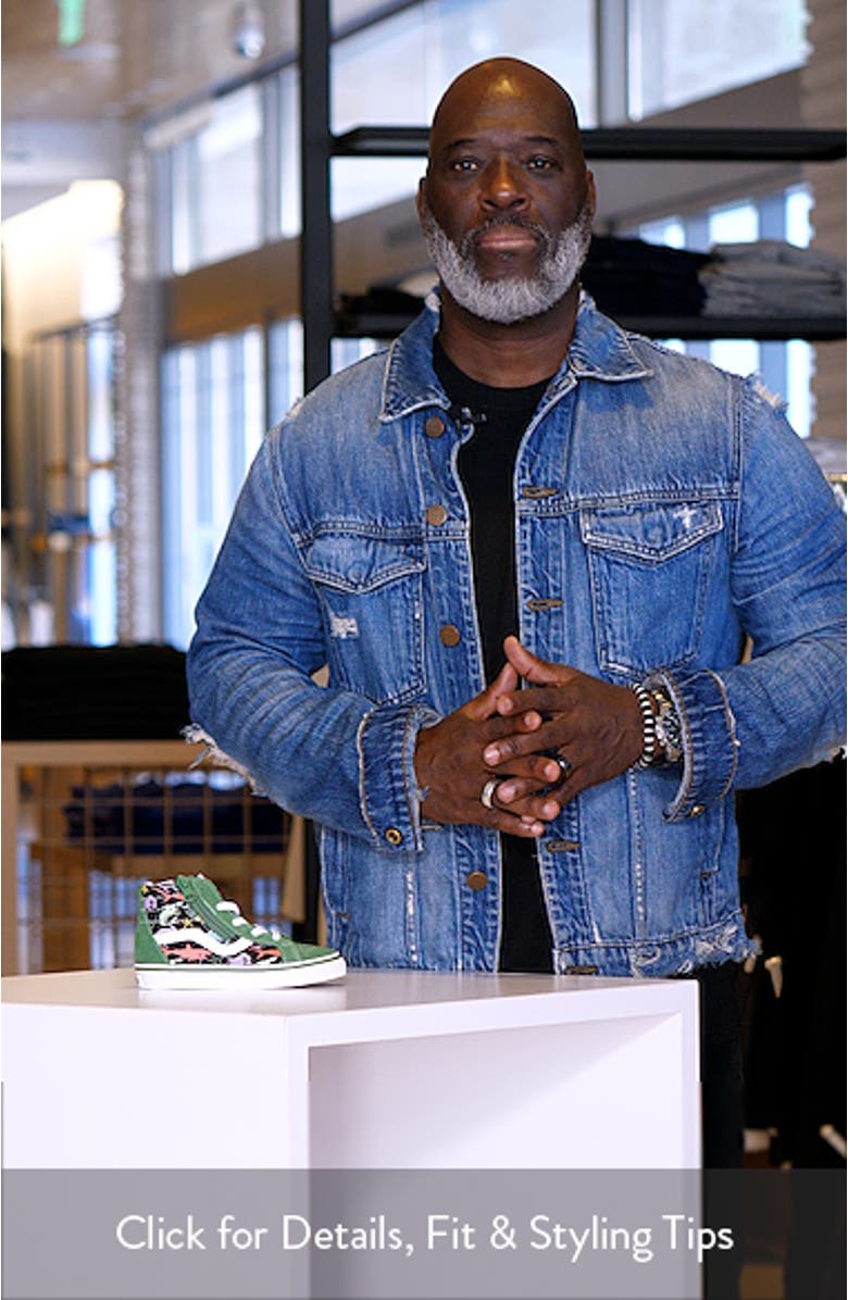 Kids' Sk8-Hi Reissue Side Zip Sneaker, sales video thumbnail