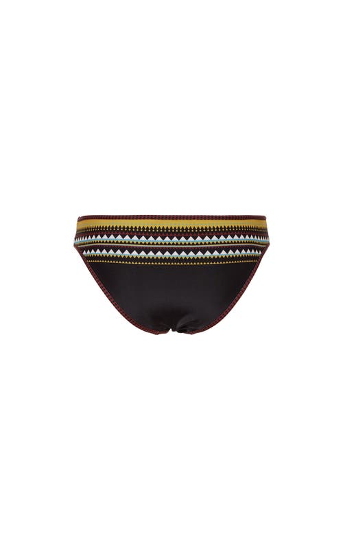 La Doublej Bikini Bottom Doric Placée Black In Doric Placée Black