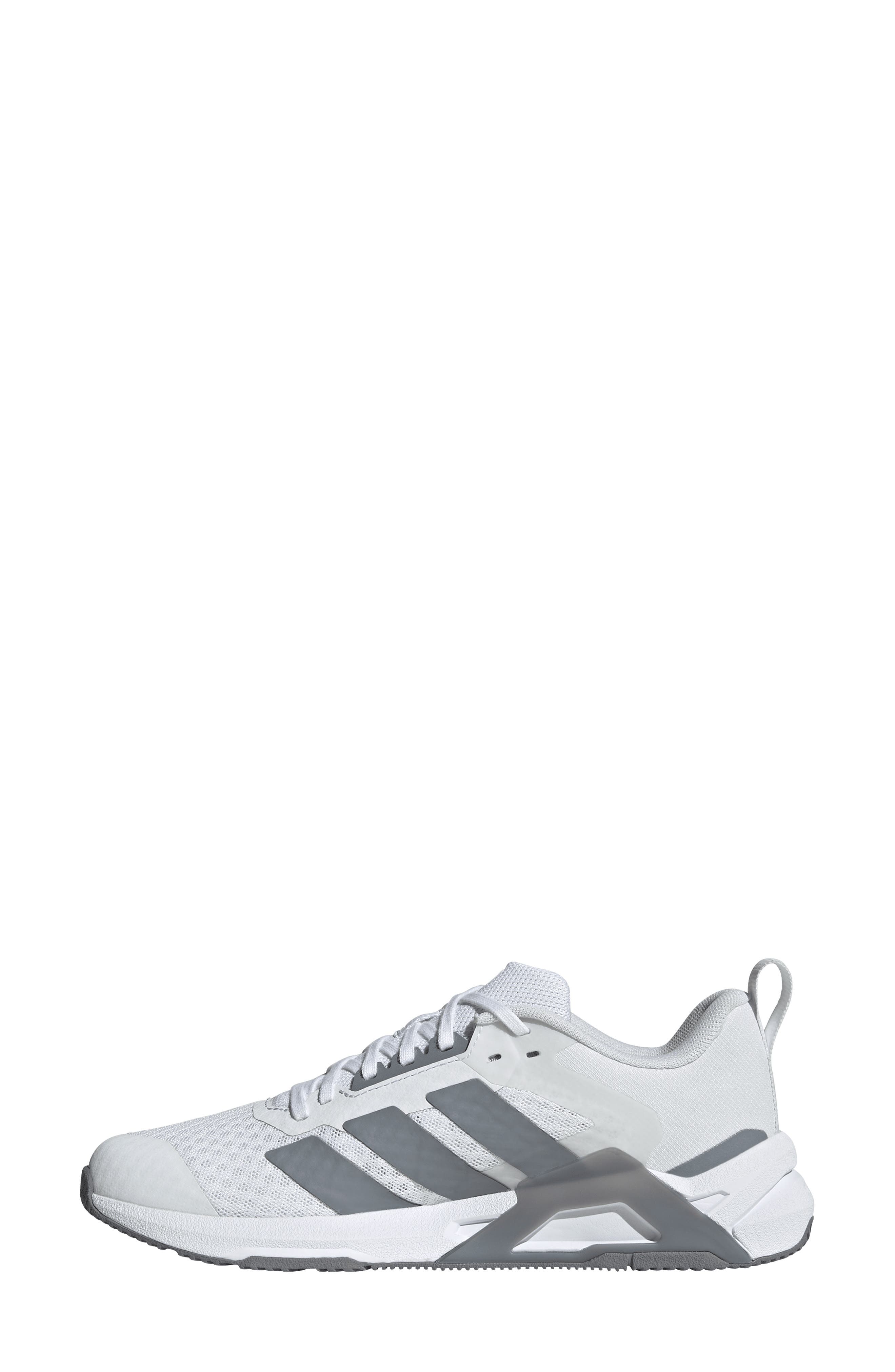 adidas Training Dropset Sneaker, Alternate, color, White/ Grey/ Lucid Red