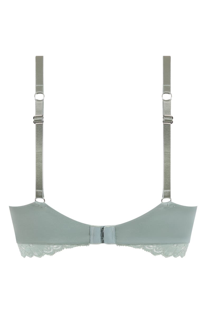 Hunkemöller Andrea Padded Non-Wired Bra, Alternate, color, Iceberg Green