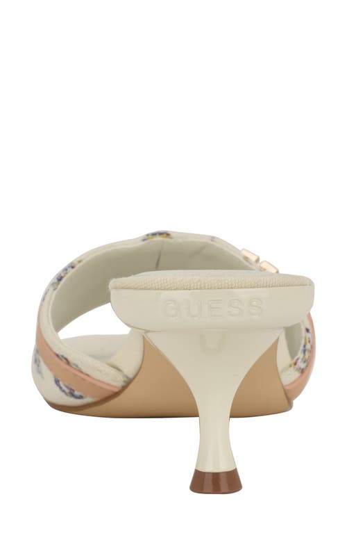 Guess Peomit Sandal In White