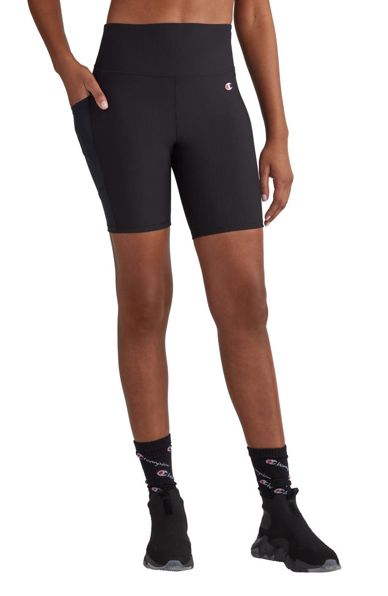 Champion 7-Inch Rib Bike Shorts, Main, color,