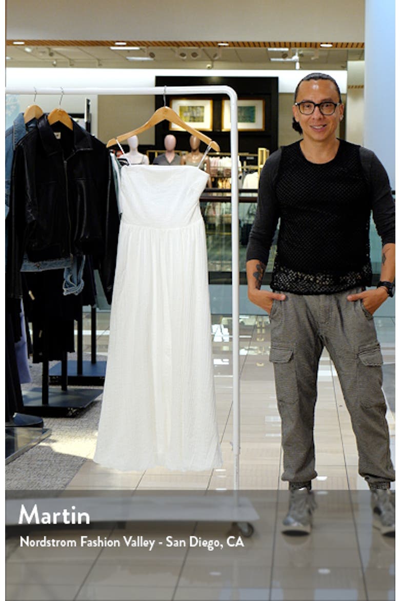 Strapless Bubble Hem Dress video