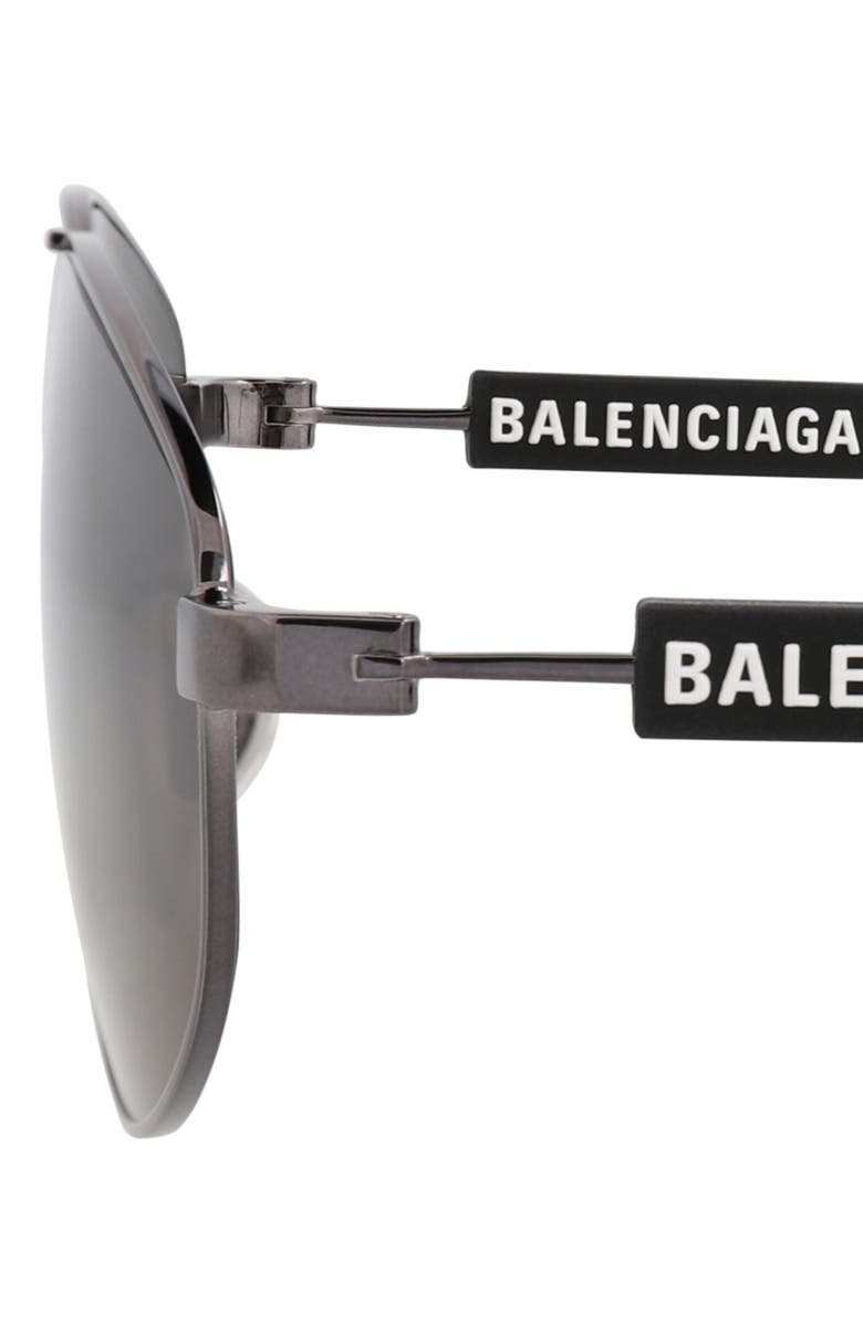 Balenciaga Sunglasses, Alternate, color, Grey Grey Grey