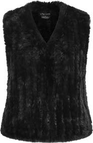 City Chic Eve Faux Fur Vest
