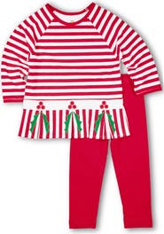 Florence Eiseman Knit Set With Holly