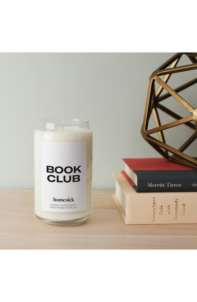 homesick Book Club Candle, Alternate, color,