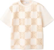 MANGO Lace Inset T-Shirt