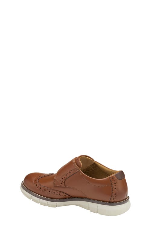 Johnston & Murphy Big Boys Holden Wingtip Leather Shoes In Tan
