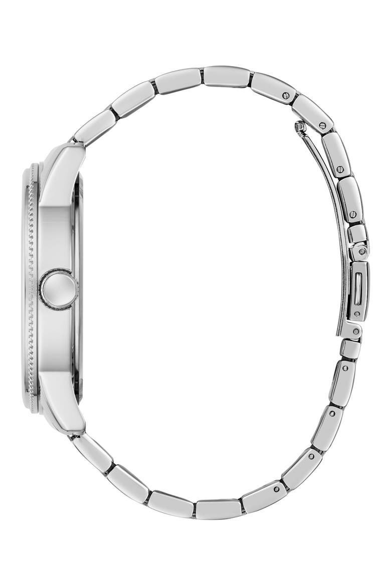 Parker Multifunction Bracelet Watch, 44mm, Alternate, color, SILVER