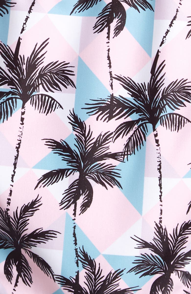 Ava & Yelly Kids' Cutout One-Piece Swimsuit, Alternate, color, 