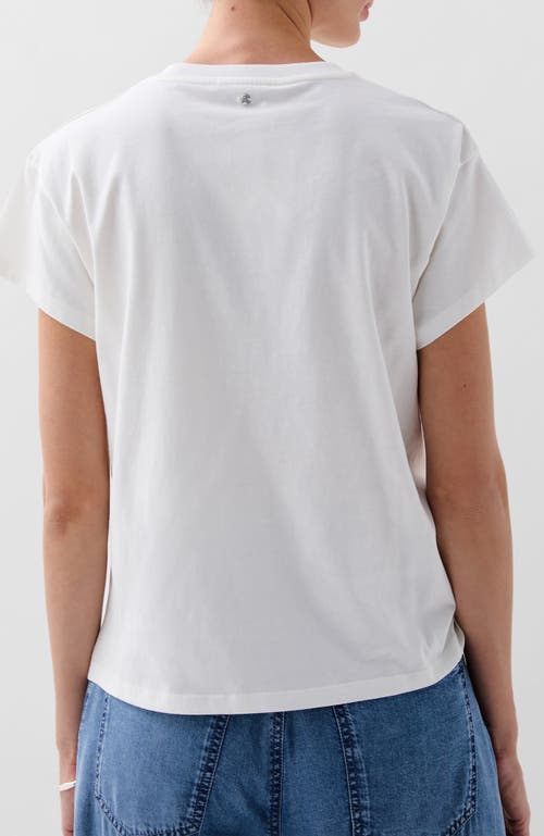 Scalpers Side Knot Tee In White