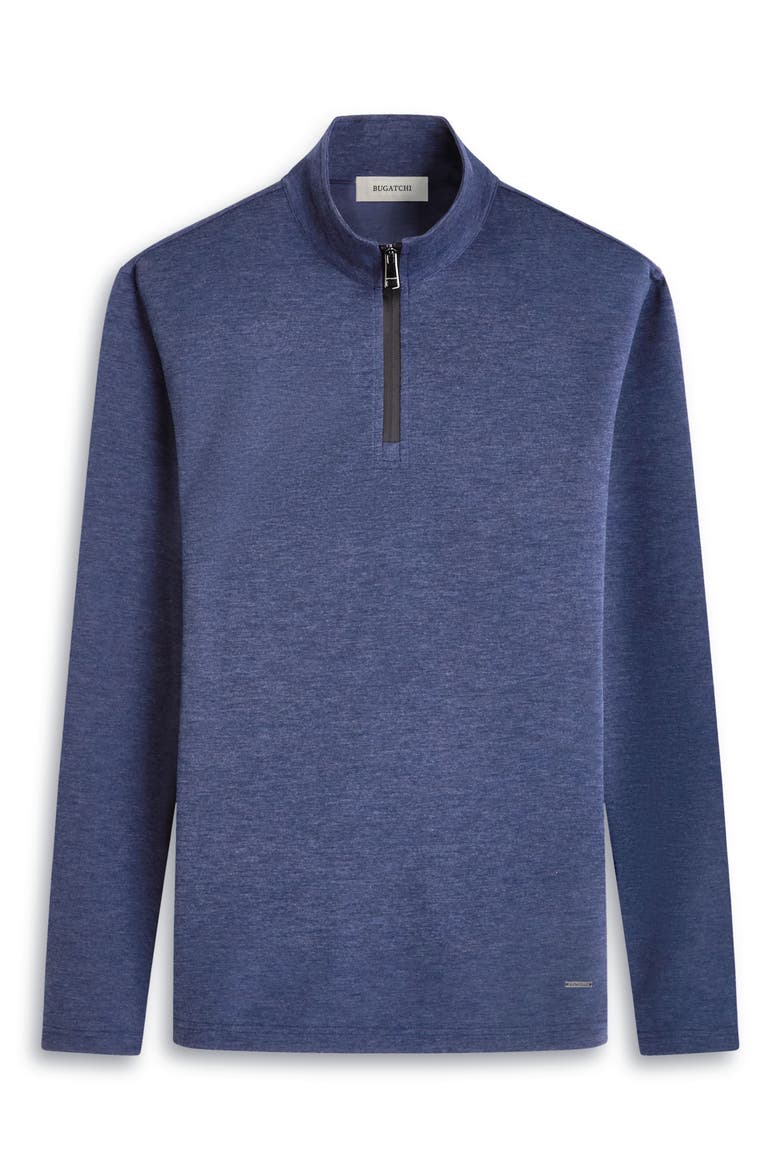 Quarter Zip Performance Pullover, Alternate, color, NAVY
