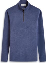 Bugatchi Quarter Zip Performance Pullover