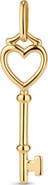 DEVATA Key Heart Pendant in 14K Gold