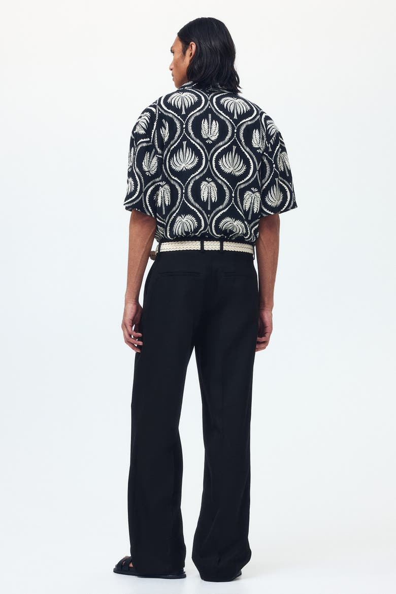 Loose-fit Tailored Pants, Alternate, color, Black