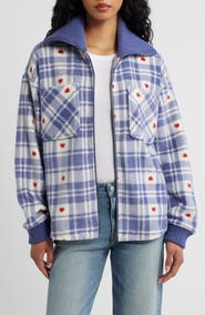 Thread & Supply Plaid Fleece Jacket