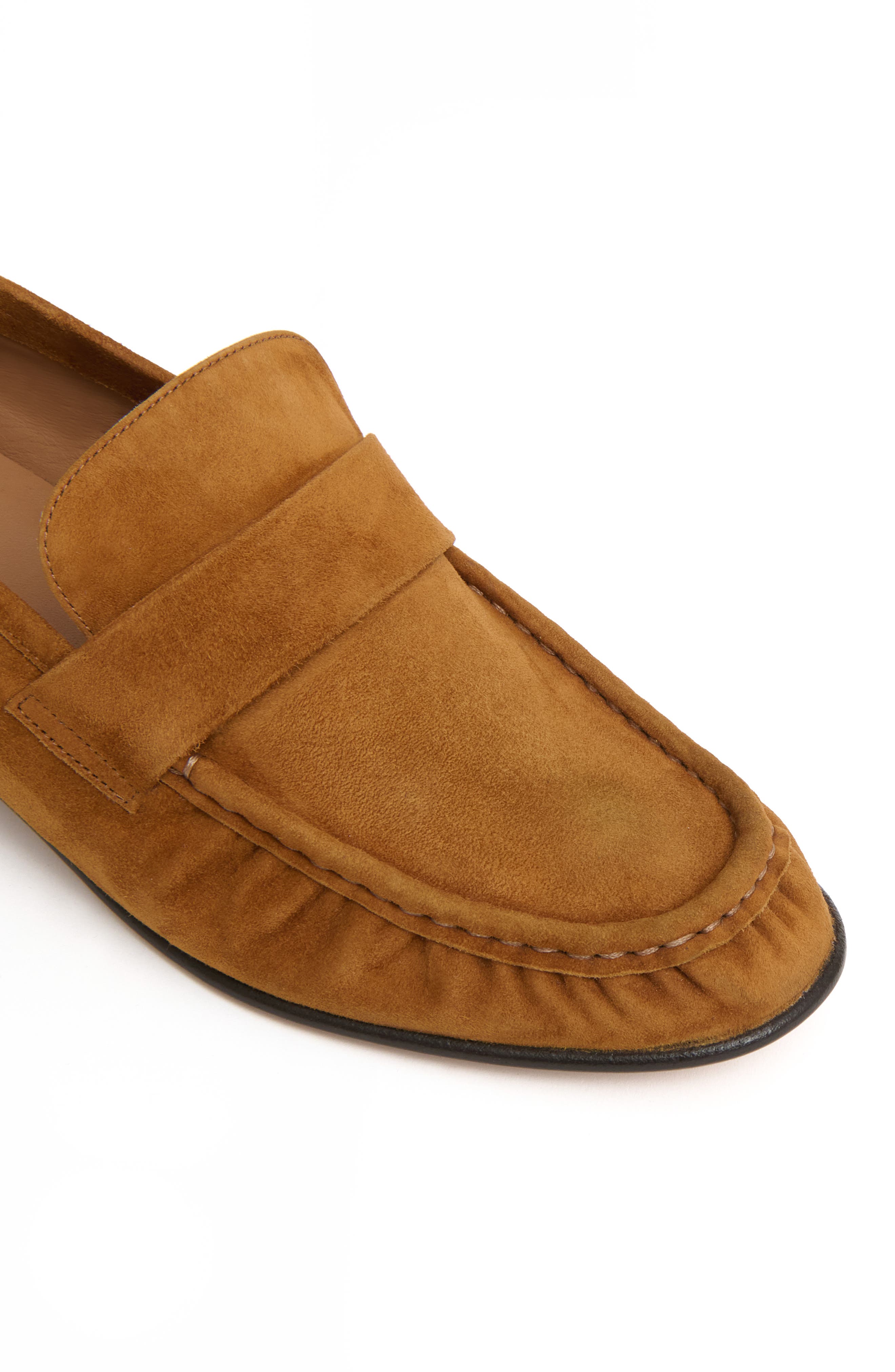 Mansur Gavriel Penny Loafer, Alternate, color, Saddle