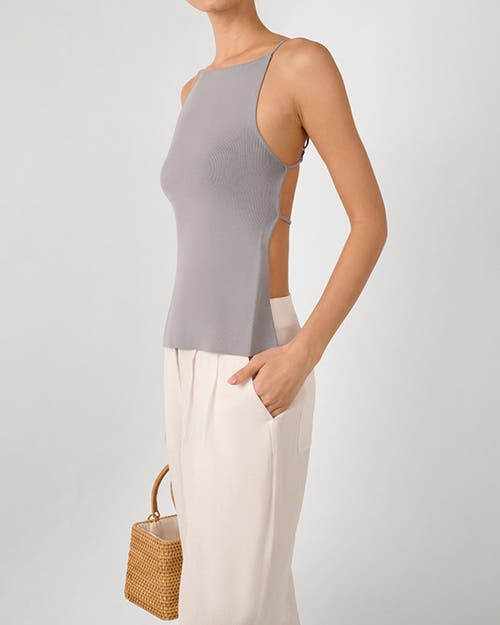 Weworewhat High Straight Neck Top