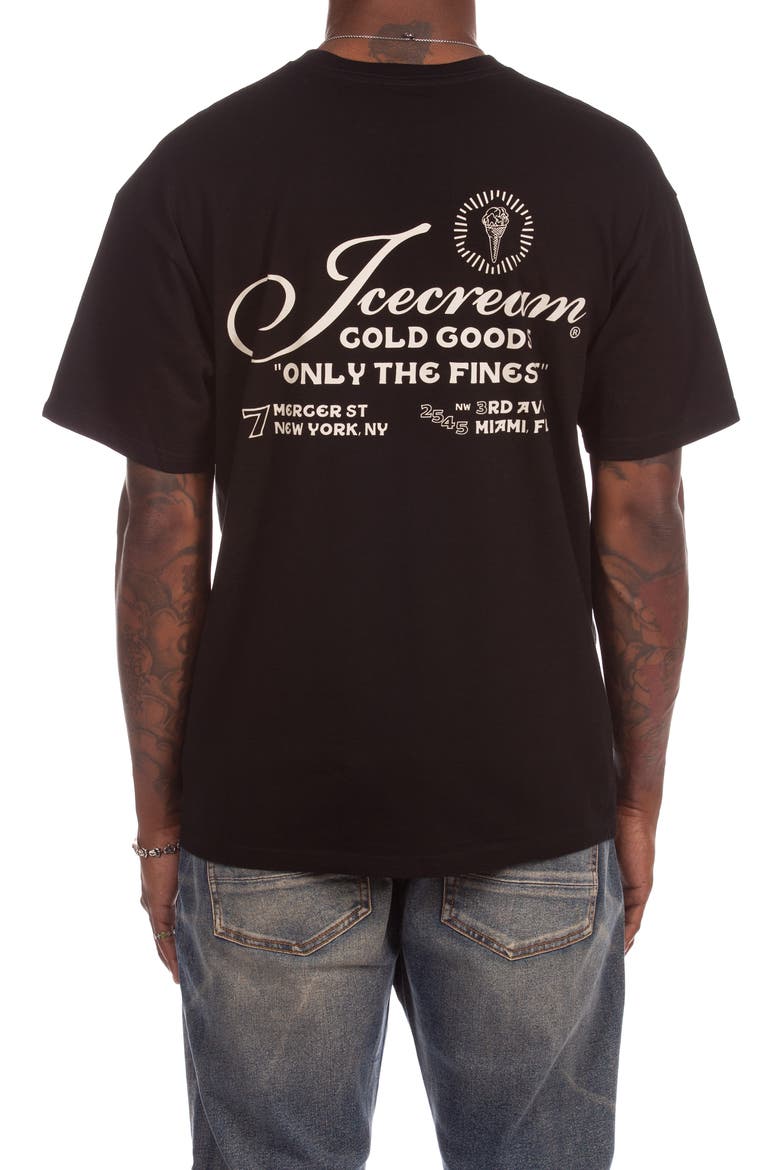 Only the Finest Cotton Graphic T-Shirt, Alternate, color, BLACK
