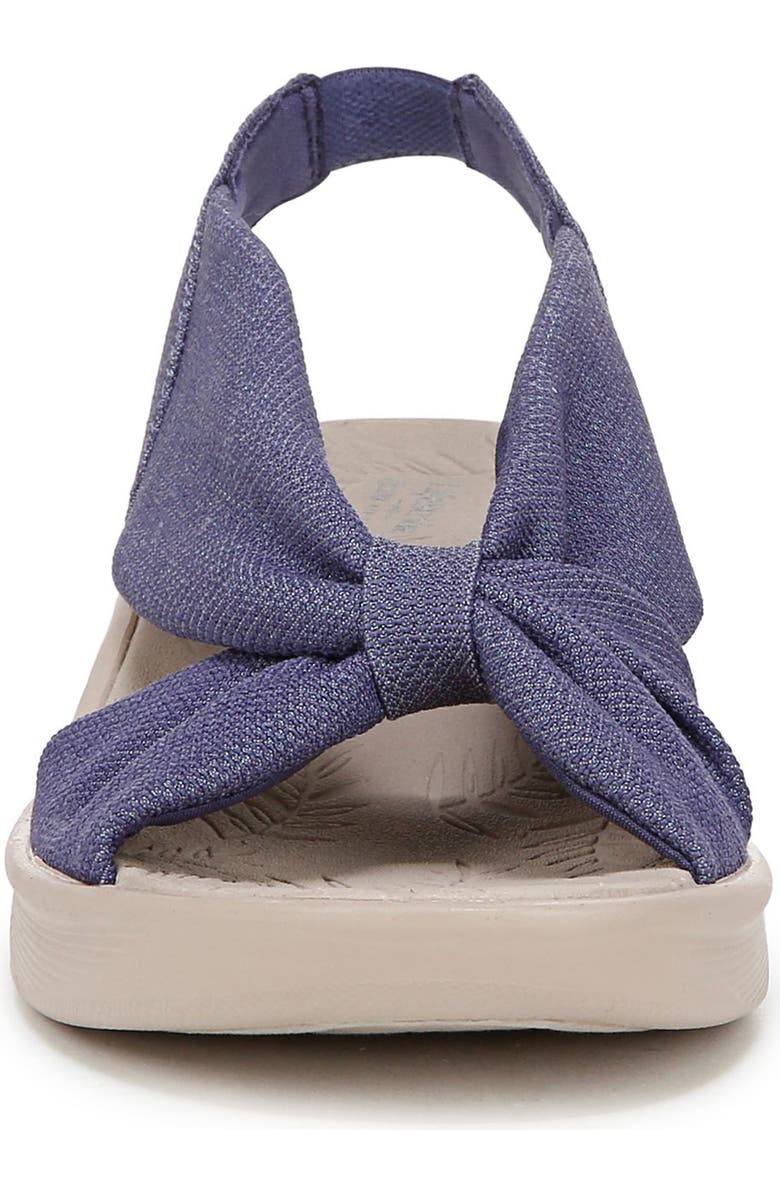 BZees Serenade Slingback Wedge Sandal, Alternate, color, Blue