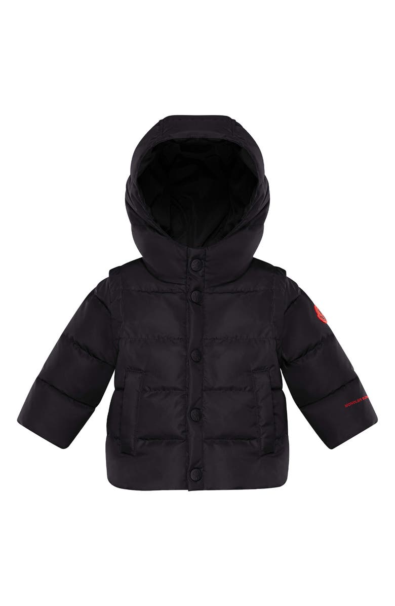 Moncler Kids' Born to Protect Project Hasan Hooded Down Puffer Jacket, Main, color,